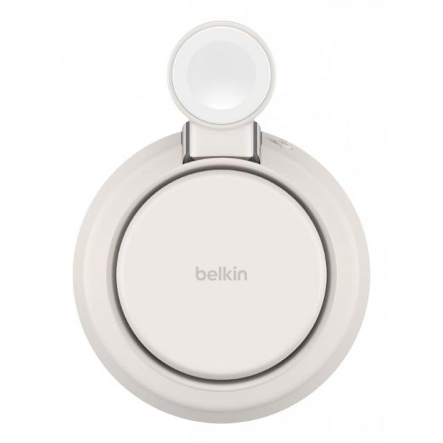 Belkin - Qi2 Fitness tracker, Auriculares, Smartphone, Reloj inteligente Blanco USB Cargador inalámbrico Carga rápi - WIZ040KQSD