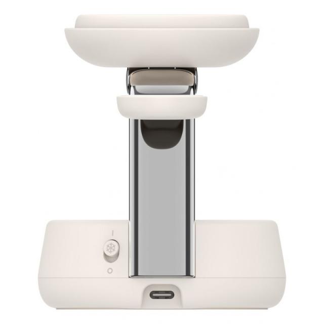 Belkin - Qi2 Fitness tracker, Auriculares, Smartphone, Reloj inteligente Blanco USB Cargador inalámbrico Carga rápi - WIZ040KQSD