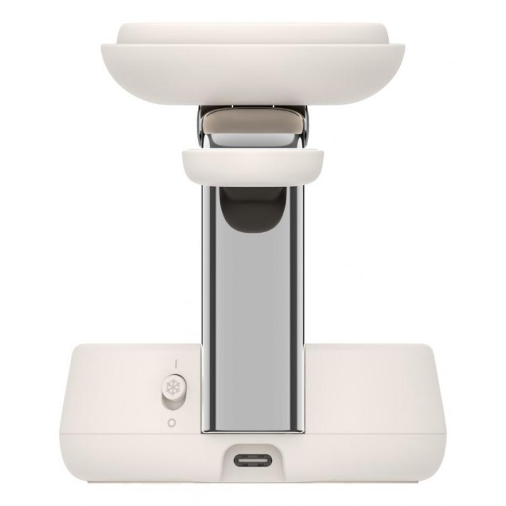 Belkin - Qi2 Fitness tracker, Auriculares, Smartphone, Reloj inteligente Blanco USB Cargador inalámbrico Carga rápi - WIZ040KQSD