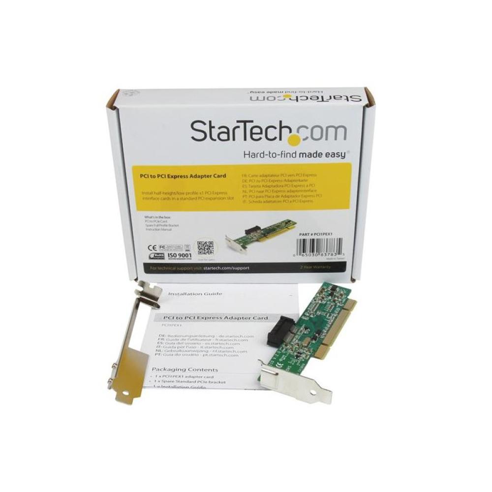 StarTech.com - Tarjeta Adaptadora PCI a PCI Express PCIe