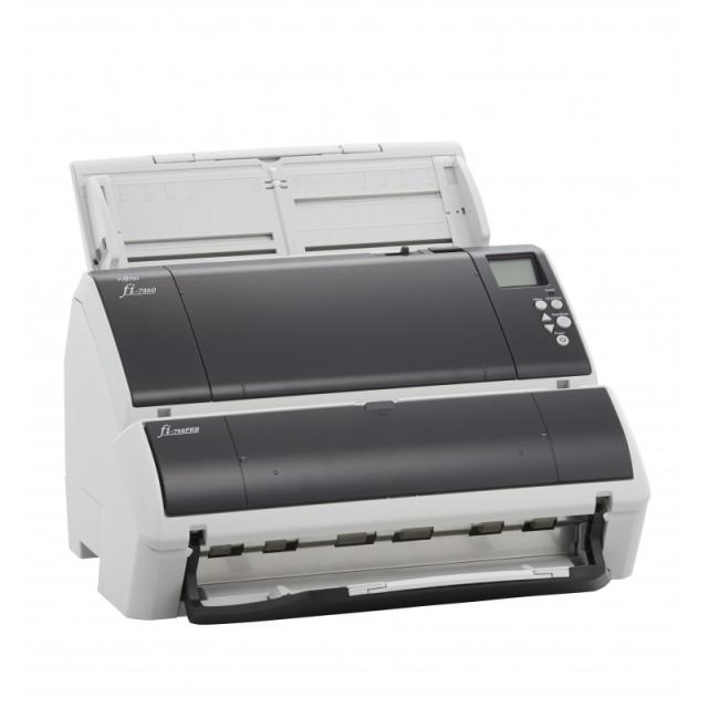 Ricoh - fi-7460 Alimentador automático de documentos (ADF) + escáner de alimentación manual 600 x 600 DPI A3 Gris, Blanco