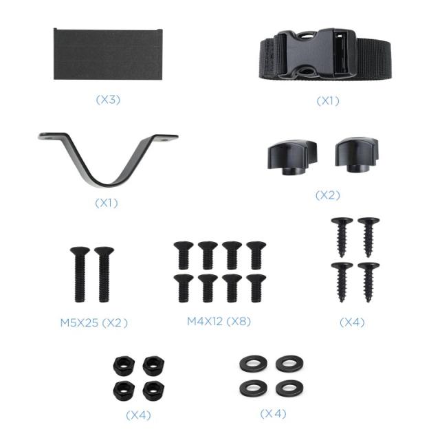 TooQ - TCCH0001-B soporte y montura para estación de trabajo/PC todo en uno 5 kg Negro