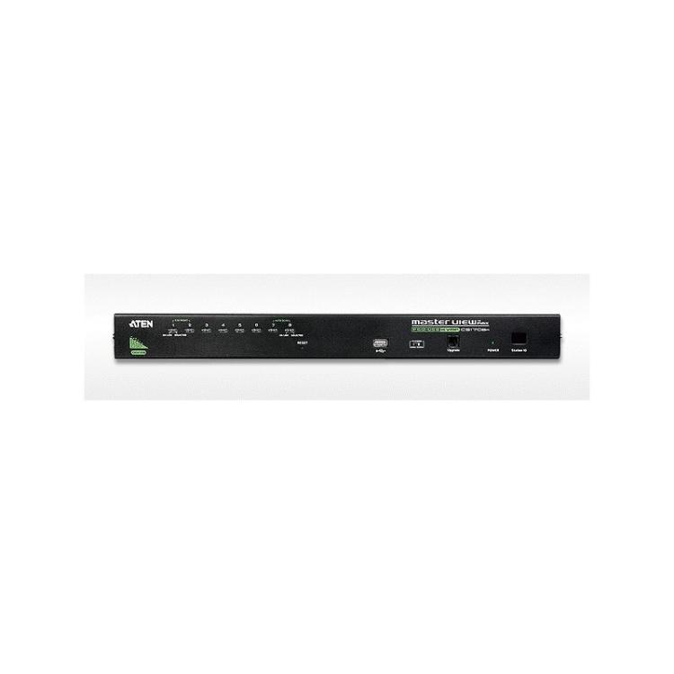 ATEN - CS1708A interruptor KVM Montaje en rack Negro