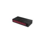 Mercusys - MS108G switch No administrado Gigabit Ethernet (10/100/1000) Negro