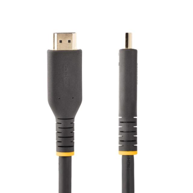 StarTech.com - Cable de 7m HDMI Activo - HDMI 2.0 4K 60Hz UHD - Cable de Servicio Pesado - Resistente - con Fibra de Aramida - C