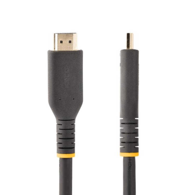StarTech.com - Cable de 7m HDMI Activo - HDMI 2.0 4K 60Hz UHD - Cable de Servicio Pesado - Resistente - con Fibra de Aramida - C
