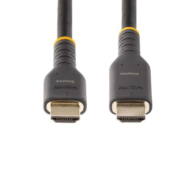 StarTech.com - Cable de 7m HDMI Activo - HDMI 2.0 4K 60Hz UHD - Cable de Servicio Pesado - Resistente - con Fibra de Aramida - C