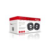 Equip - 245330 altavoz Negro Alámbrico 3 W