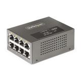 StarTech.com - Switch PoE / PoE+ / PoE++ 802.3af/802.3at/802.3bt de 4 Puertos - 95W - 160W de Capacidad de Potencia - Inyector P