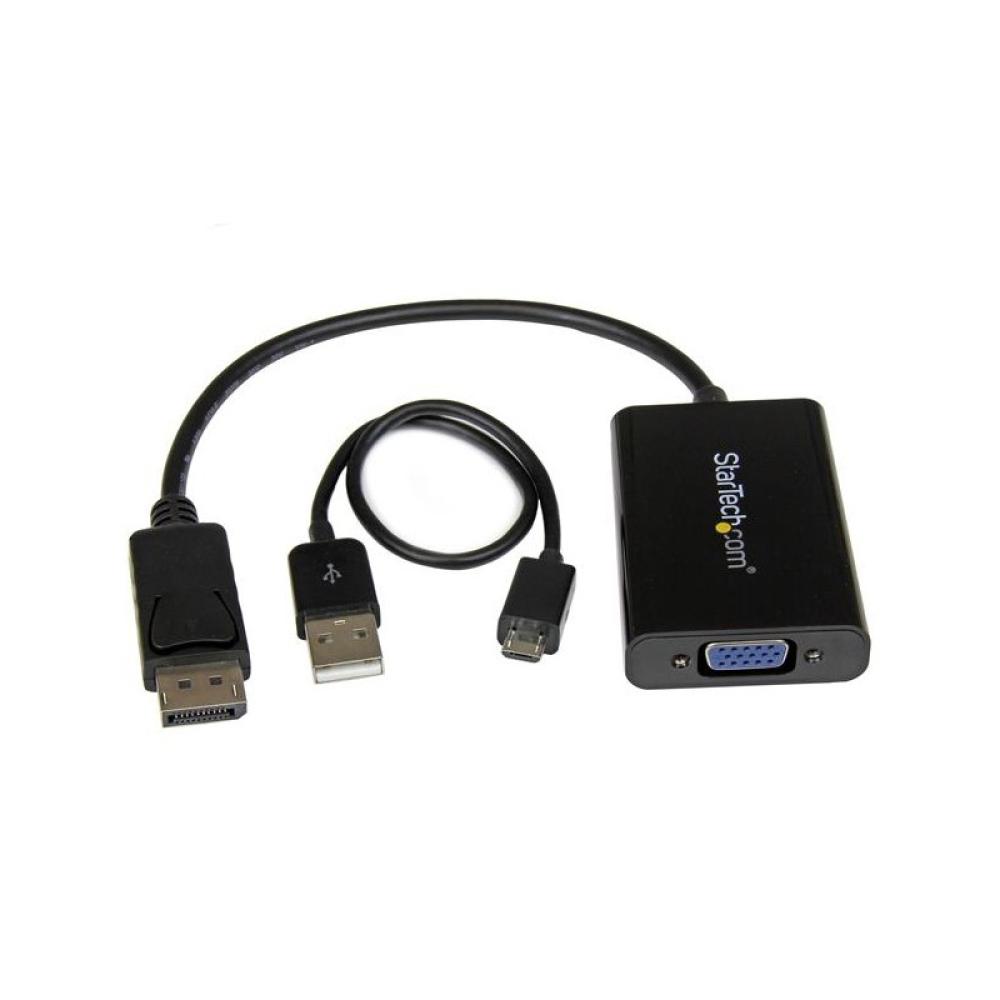 StarTech.com - Adaptador de vídeo DisplayPort a VGA con audio