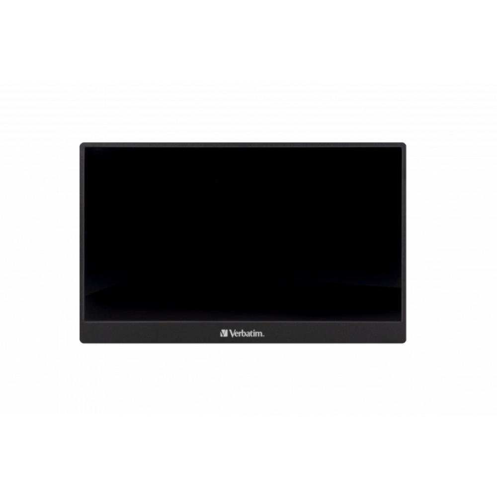 Verbatim - 49590 pantalla para PC 35,6 cm (14") 1920 x 1080 Pixeles Full HD LCD Negro