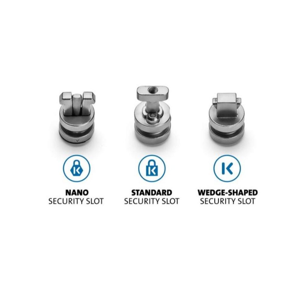 Kensington - Kit de anclajes de seguridad ClickSafe para ranuras universales