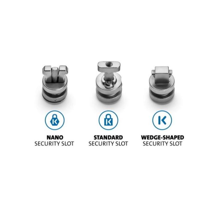 Kensington - Kit de anclajes de seguridad ClickSafe para ranuras universales