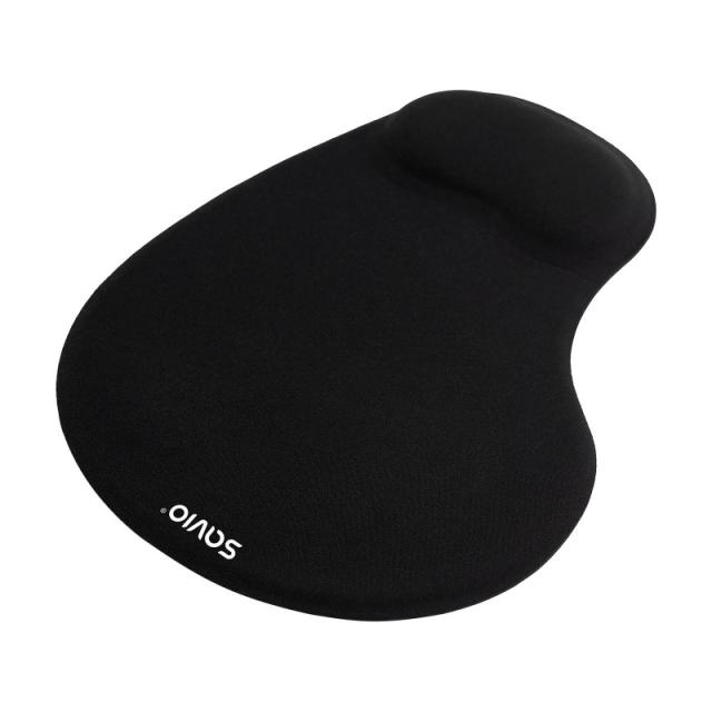 Savio - MP-01B mouse pad black Negro