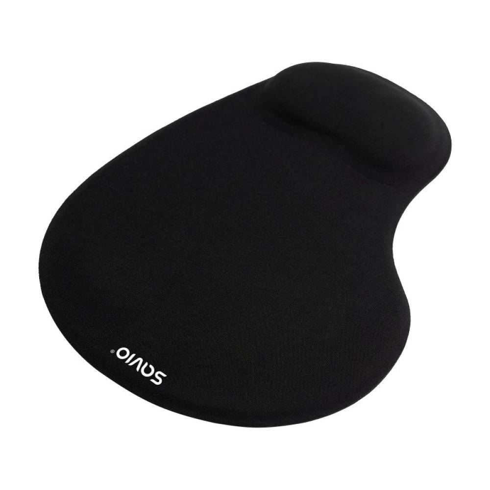 Savio - MP-01B mouse pad black Negro