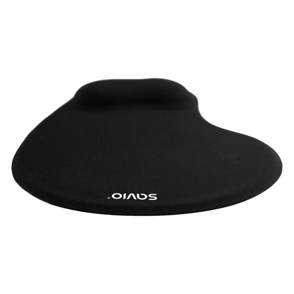 Savio - MP-01B mouse pad black Negro
