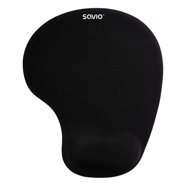Savio - MP-01B mouse pad black Negro