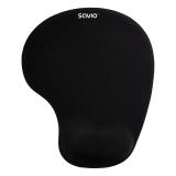 Savio - MP-01B mouse pad black Negro