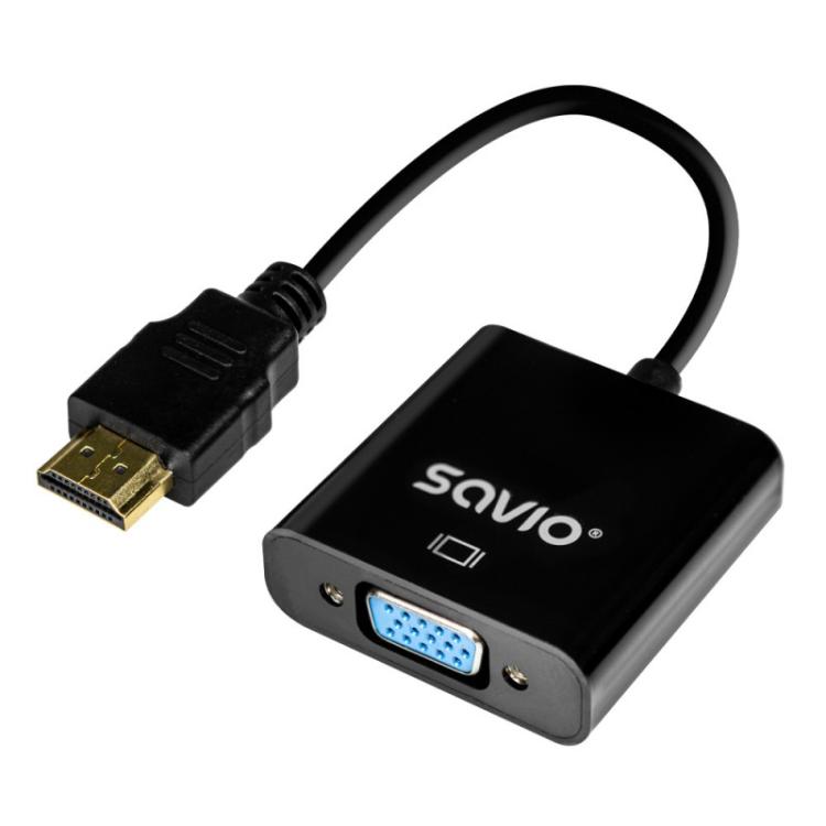 Savio - AK-75 adaptador de cable de vídeo HDMI tipo A (Estándar)