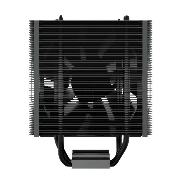 Savio - SAVGCOFROSTBLACKX2 Carcasa del ordenador Disipador térmico/Radiador 12 cm Negro 1 pieza(s)