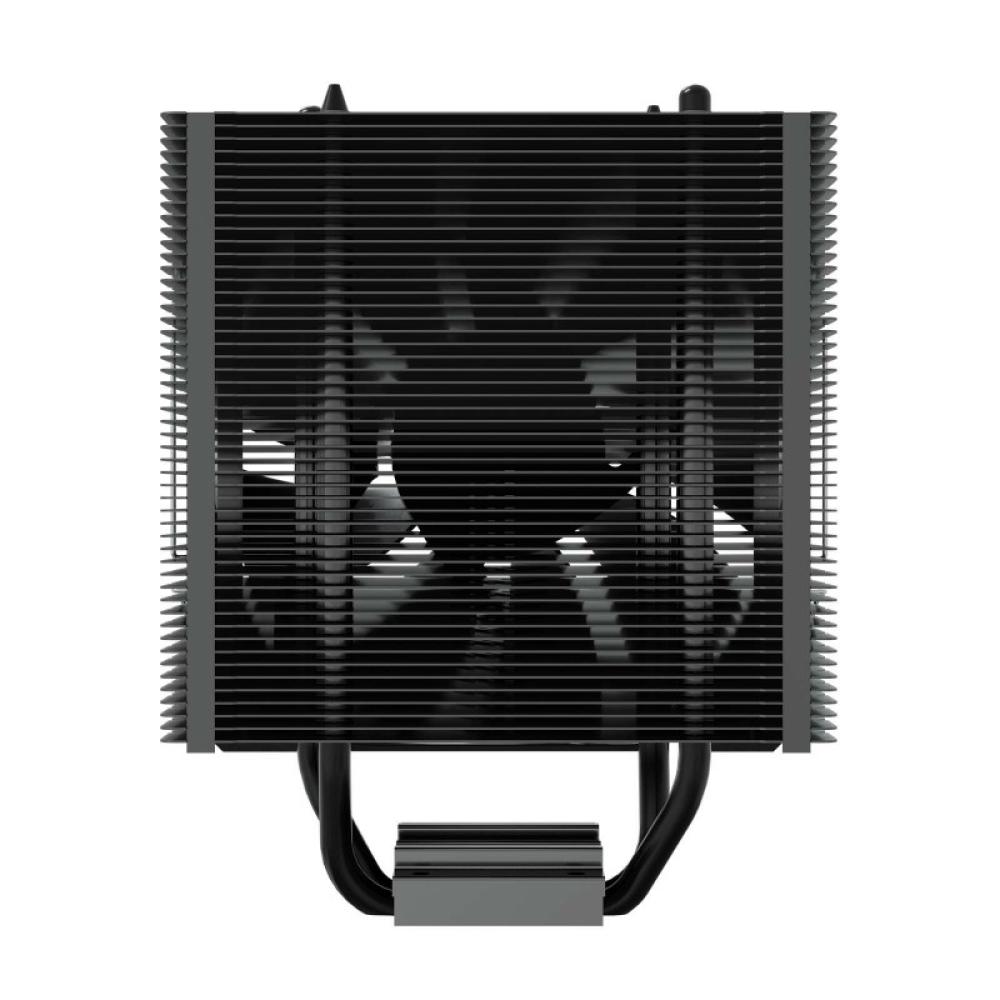 Savio - SAVGCOFROSTBLACKX2 Carcasa del ordenador Disipador térmico/Radiador 12 cm Negro 1 pieza(s)