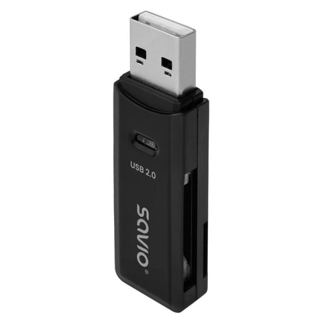 Savio - AK-63 tarjeta y adaptador de interfaz USB 2.0