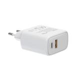 Savio - LA-10 cargador de dispositivo móvil Teléfono móvil, Teléfono, Universal Blanco USB Carga rápida