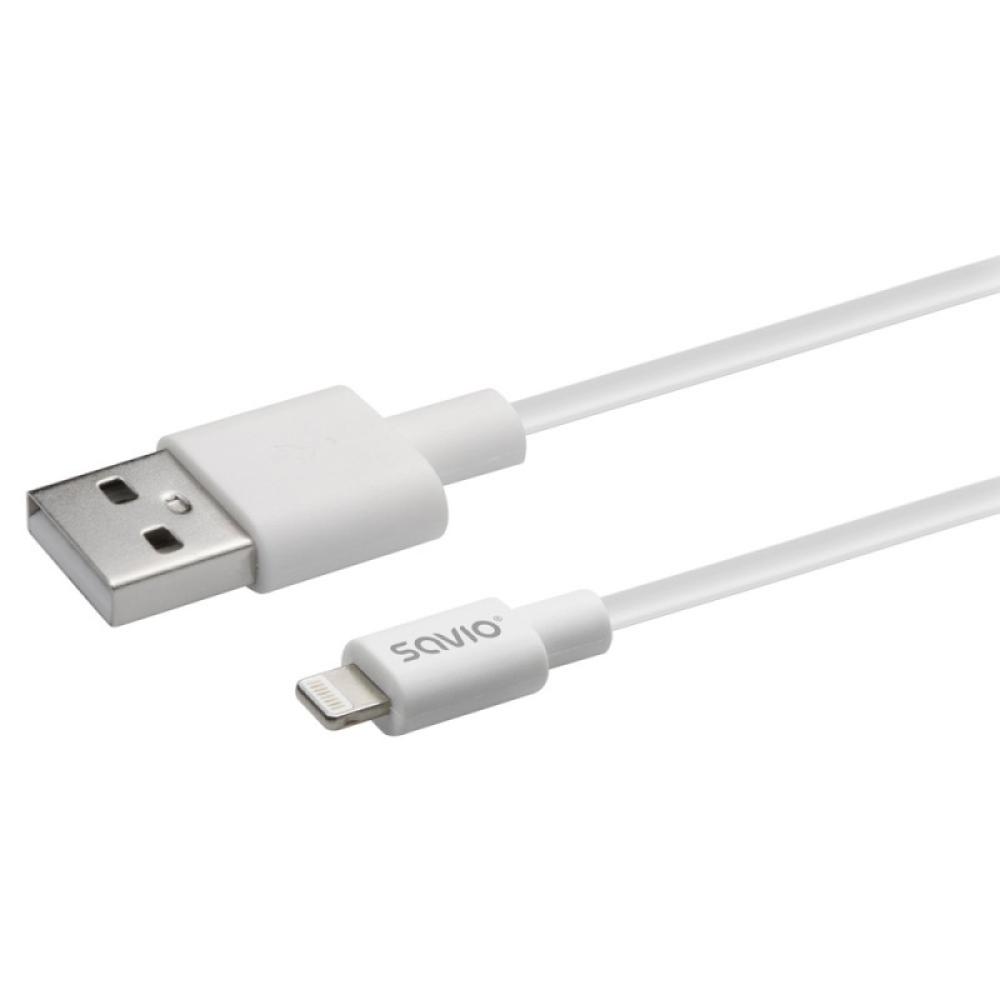 Savio - CL-192 cable USB USB 2.0 1 m USB A Blanco
