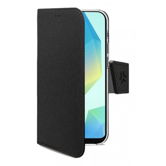 Celly - WALLY funda para teléfono móvil 17 cm (6.7") Funda cartera Negro - WALLY1147