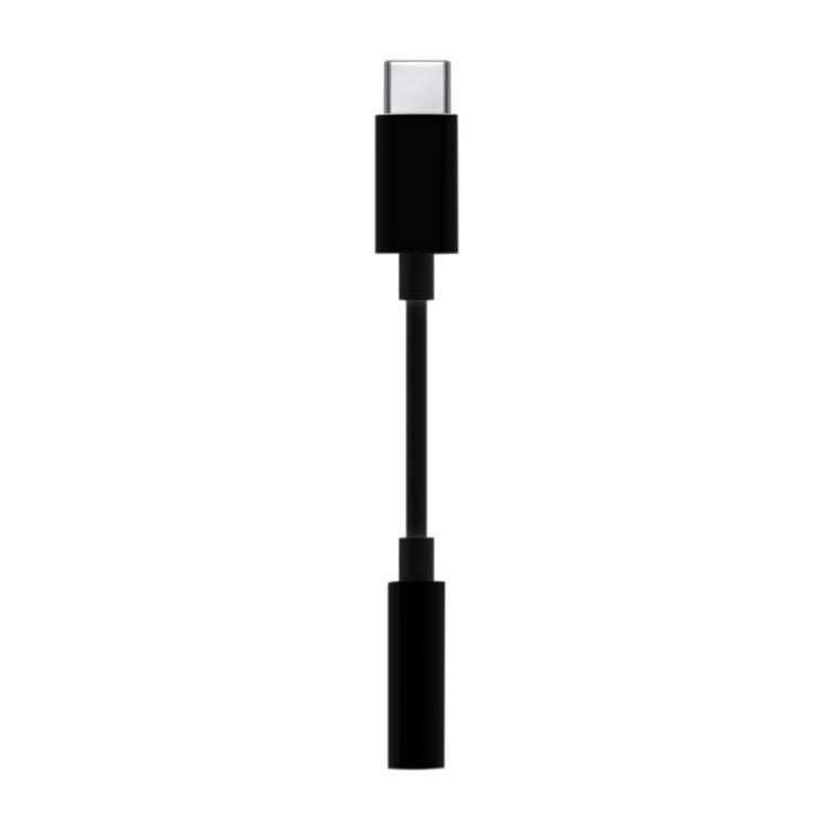 AISENS - Conversor USB-C a audio estilo Apple, USB-C/M-Jack 3.5/H, Negro, 15 cm