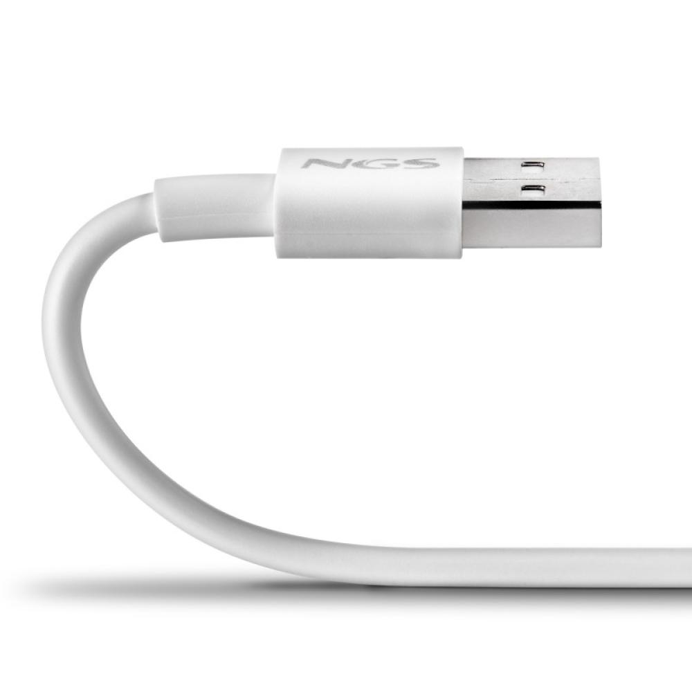 NGS - ZYRO-AC cable USB USB 2.0 1 m USB A USB C Blanco