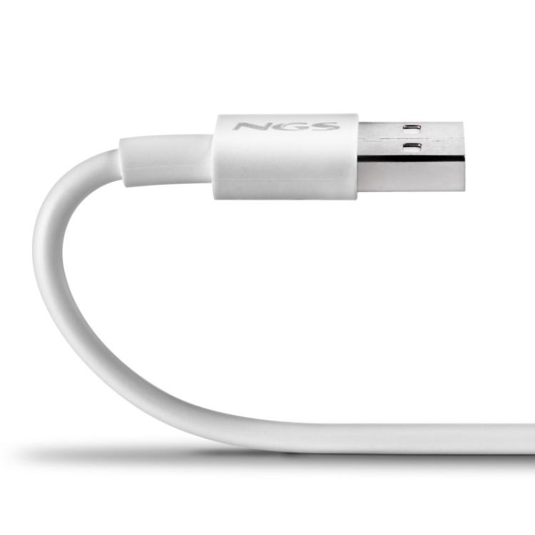 NGS - ZYRO-AC cable USB USB 2.0 1 m USB A USB C Blanco