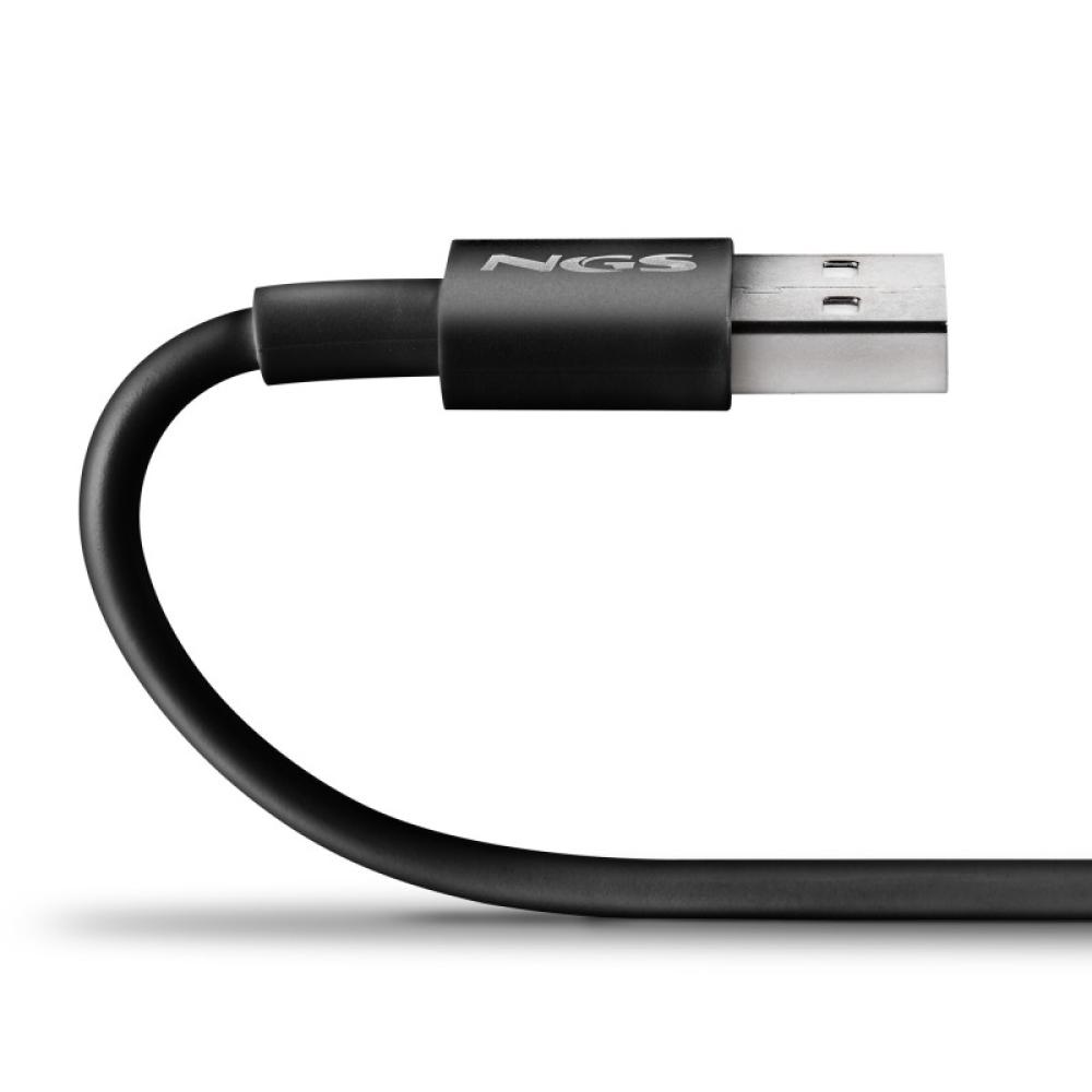 NGS - ZYRO-AC cable USB USB 2.0 1 m USB A USB C Negro
