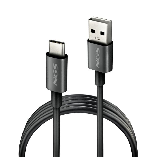 NGS - ZYRO-AC cable USB USB 2.0 1 m USB A USB C Negro