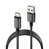 NGS - ZYRO-AC cable USB USB 2.0 1 m USB A USB C Negro