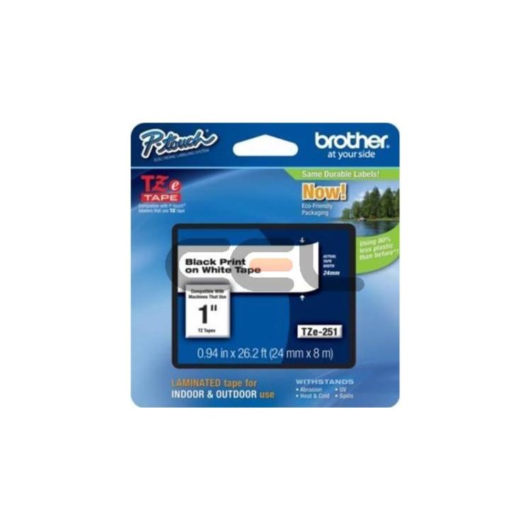 Brother - TZE251CIV cinta para impresora de etiquetas TZ