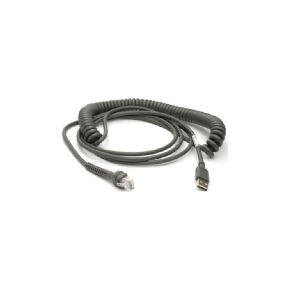 Zebra - CBA-U29-C15ZBR cable USB 4,57 m USB 2.0 USB A Negro