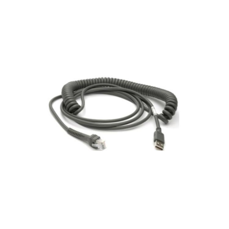 Zebra - CBA-U29-C15ZBR cable USB 4,57 m USB 2.0 USB A Negro