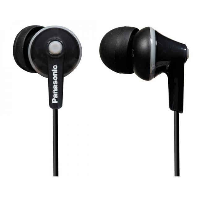 Panasonic - RP-HJE125E-K auricular y casco Auriculares Alámbrico Dentro de oído Música Negro