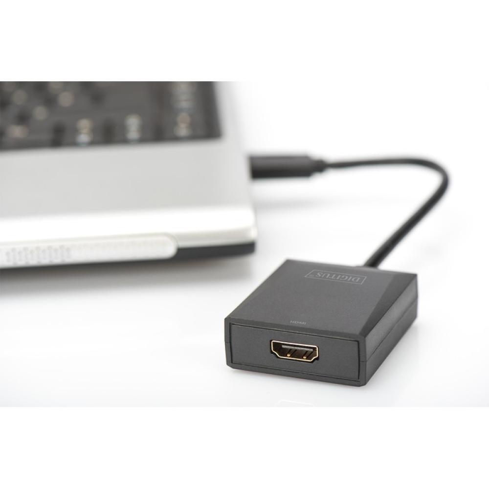 Digitus - Adaptador gráfico de USB-A 3.2 Gen 1 a HDMI