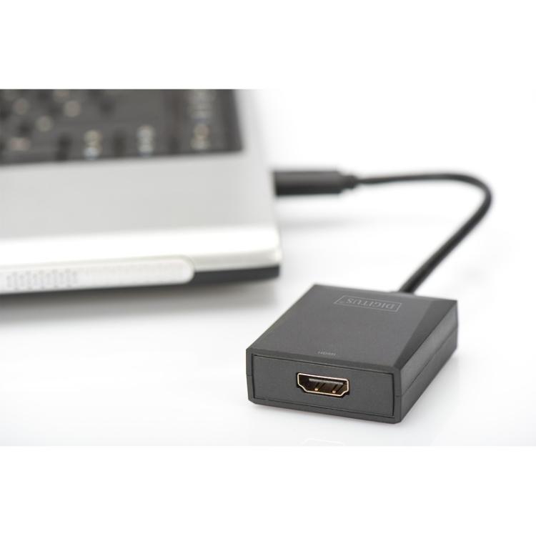 Digitus - Adaptador gráfico de USB-A 3.2 Gen 1 a HDMI