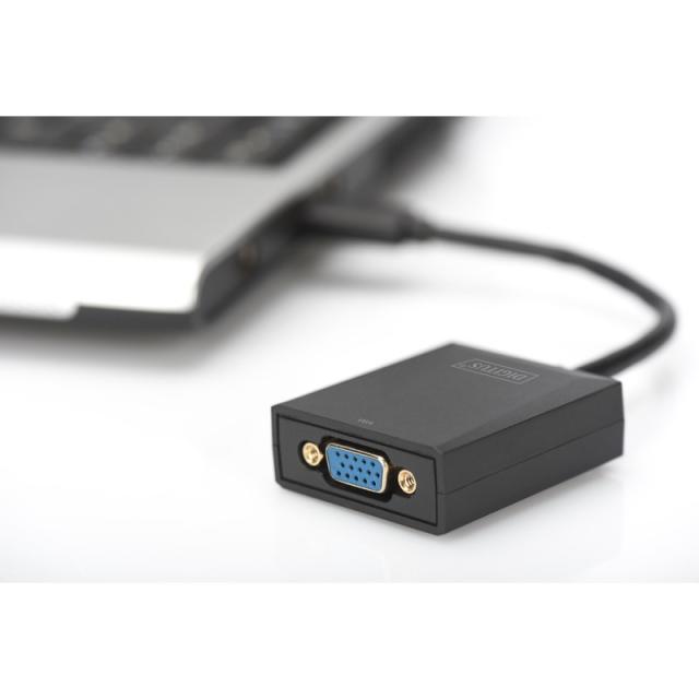 Digitus - Adaptador gráfico de USB-A 3.2 Gen 1 a VGA