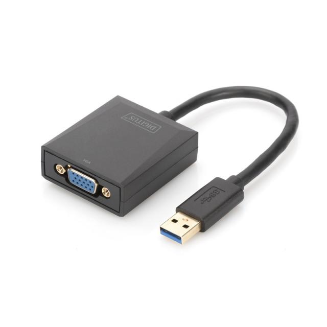 Digitus - Adaptador gráfico de USB-A 3.2 Gen 1 a VGA