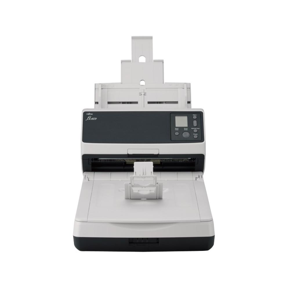 Ricoh - fi-8270 Alimentador automático de documentos (ADF) + escáner de alimentación manual 600 x 600 DPI A4 Negro, Gris