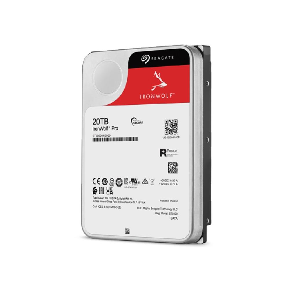 Seagate - IronWolf Pro ST20000NT001 disco duro interno 20 TB 7200 RPM 256 MB 3.5"