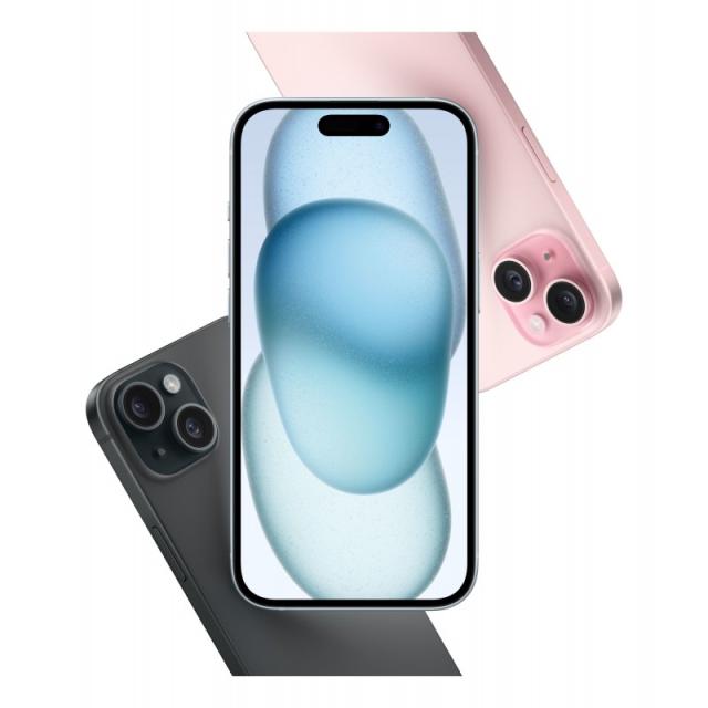 Apple - iPhone 15 15,5 cm (6.1") SIM doble iOS 17 5G USB Tipo C 128 GB Azul