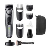 Braun - BeardTrimmer 7 BT7420 depiladora para la barba Batería 40 2 cm Plata
