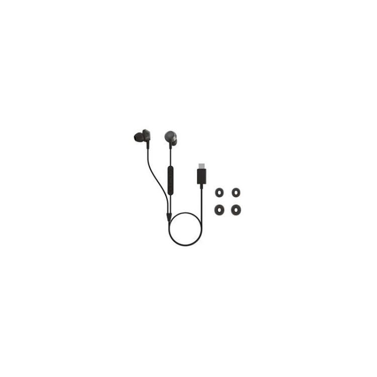 Philips - TAE5008BK/00 auricular y casco Auriculares Alámbrico Dentro de oído Llamadas/Música USB Tipo C Negro