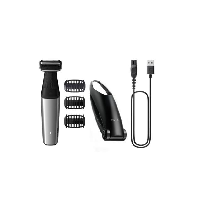Philips - BODYGROOM Series 5000 BG5021/15 Recortador corporal e íntimo impermeable