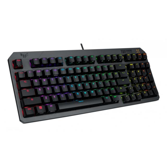 ASUS - TUF Gaming K3 Gen II teclado Juego USB QWERTY Negro